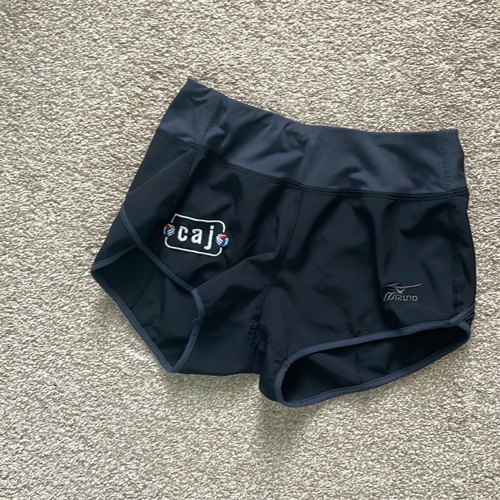 Mizuno women volleyball black shorts size xs